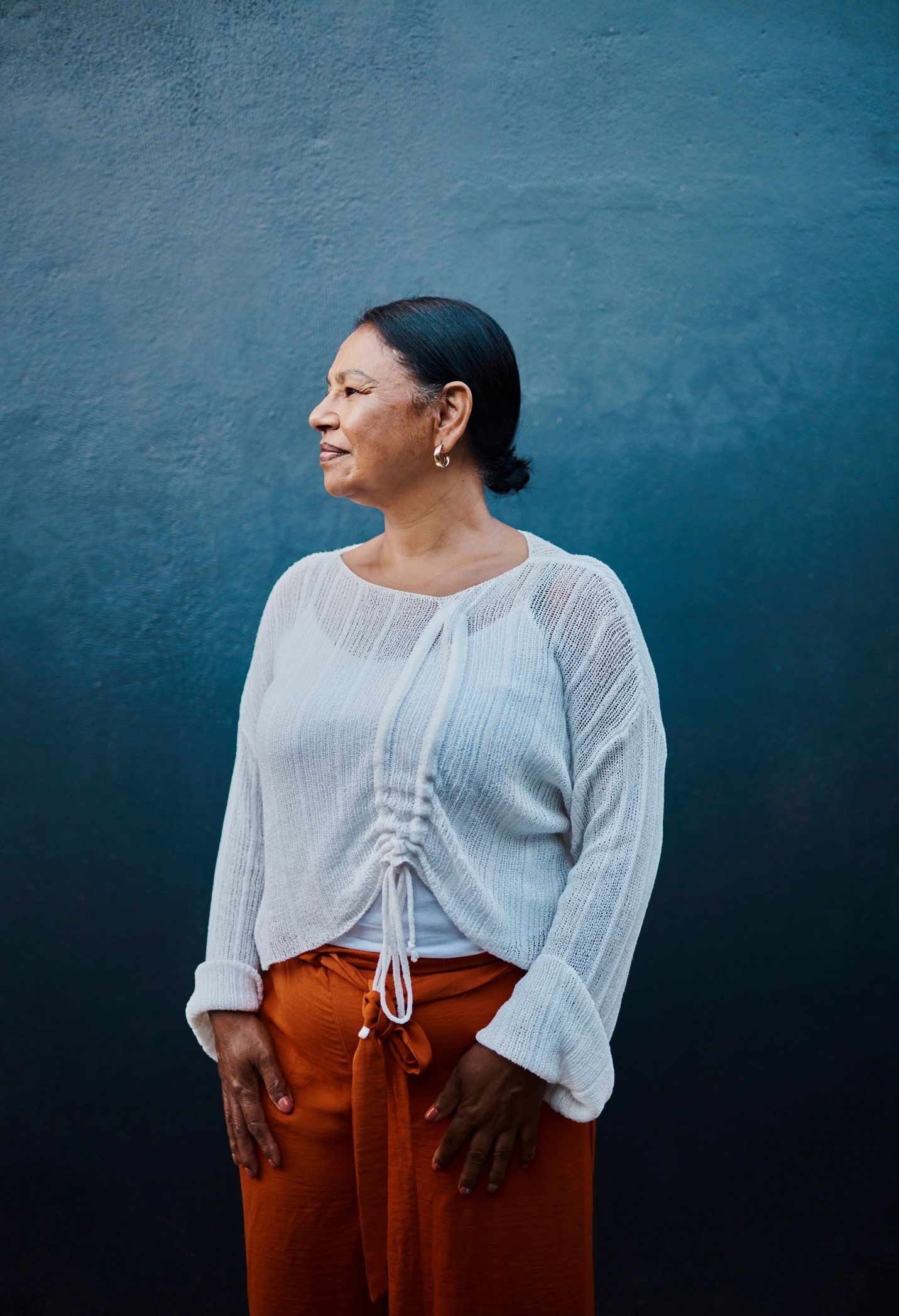 Portrait of a confident older woman